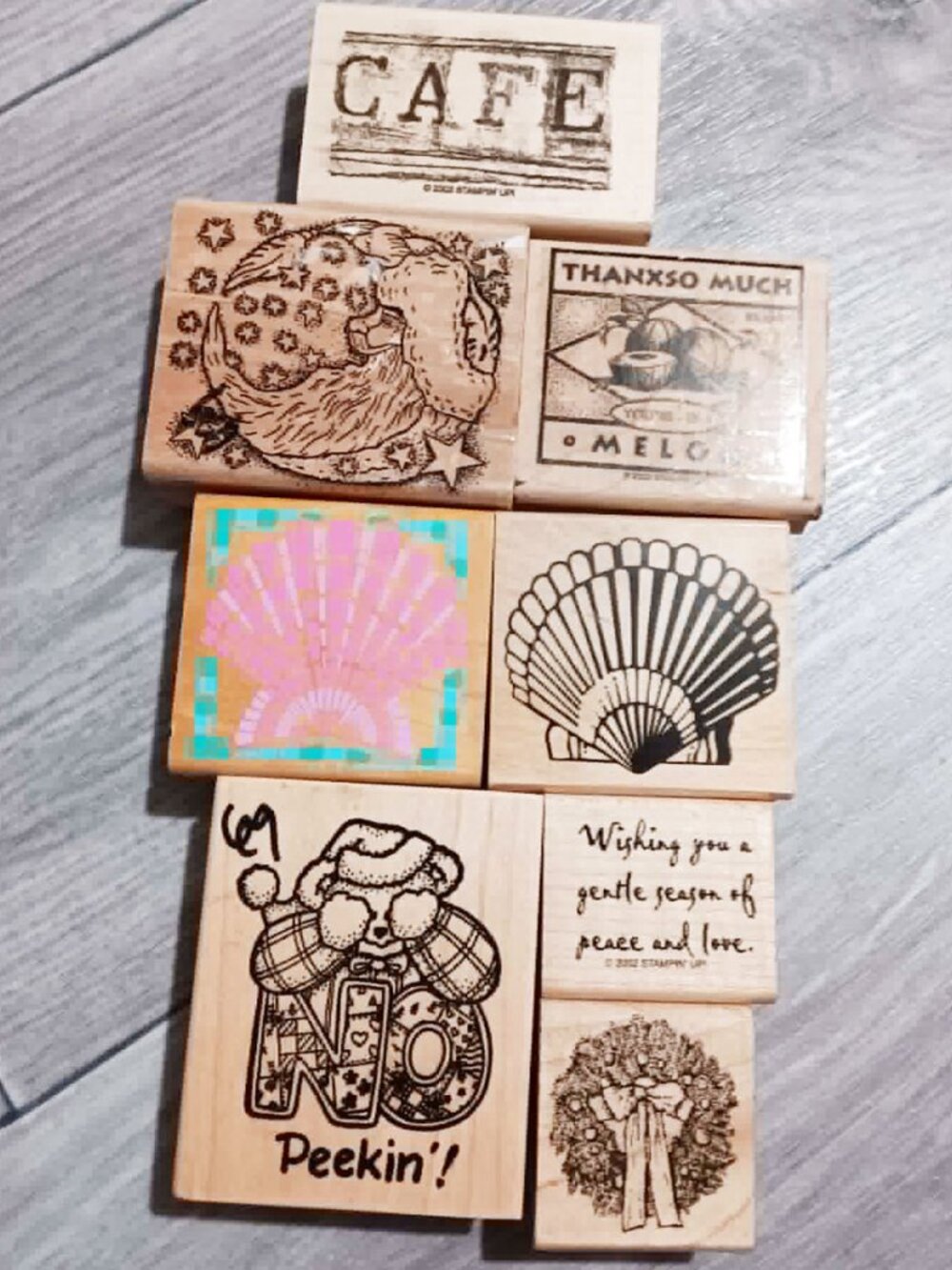 Rubber stamps